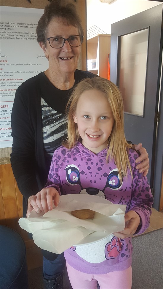 T3 2019 Kōkako Wha – Casey’s biscuits she has made